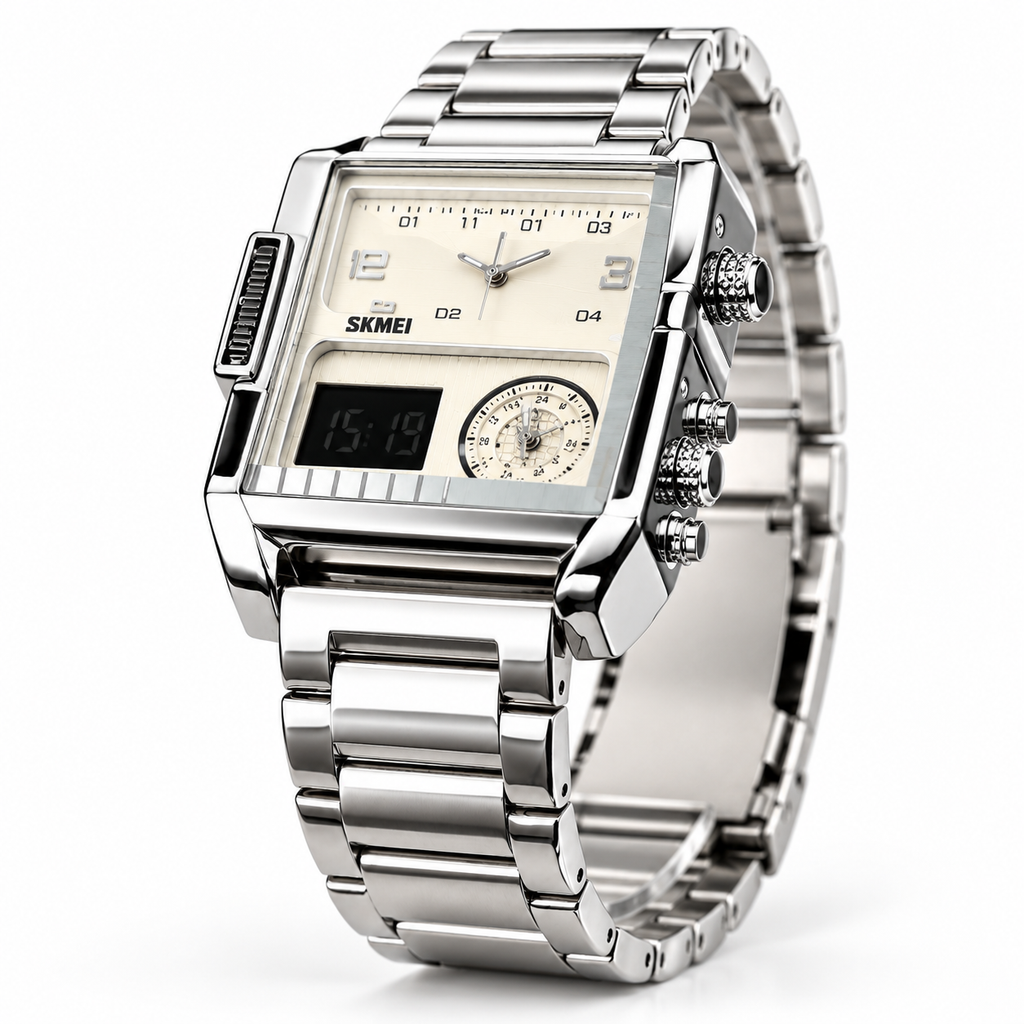 RELOJ SKMEI 1584 Triple Hora Hombre