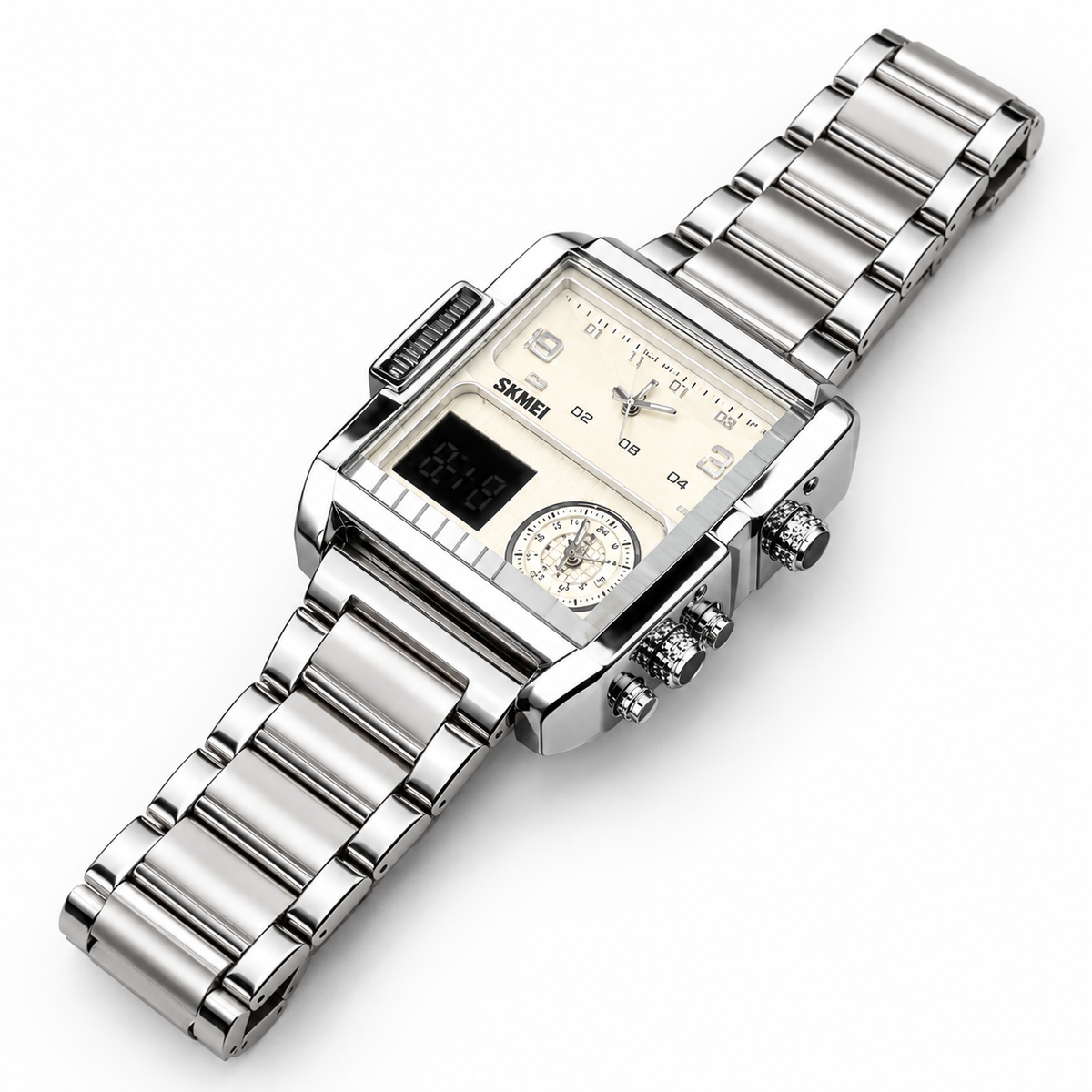 RELOJ SKMEI 1584 Triple Hora Hombre