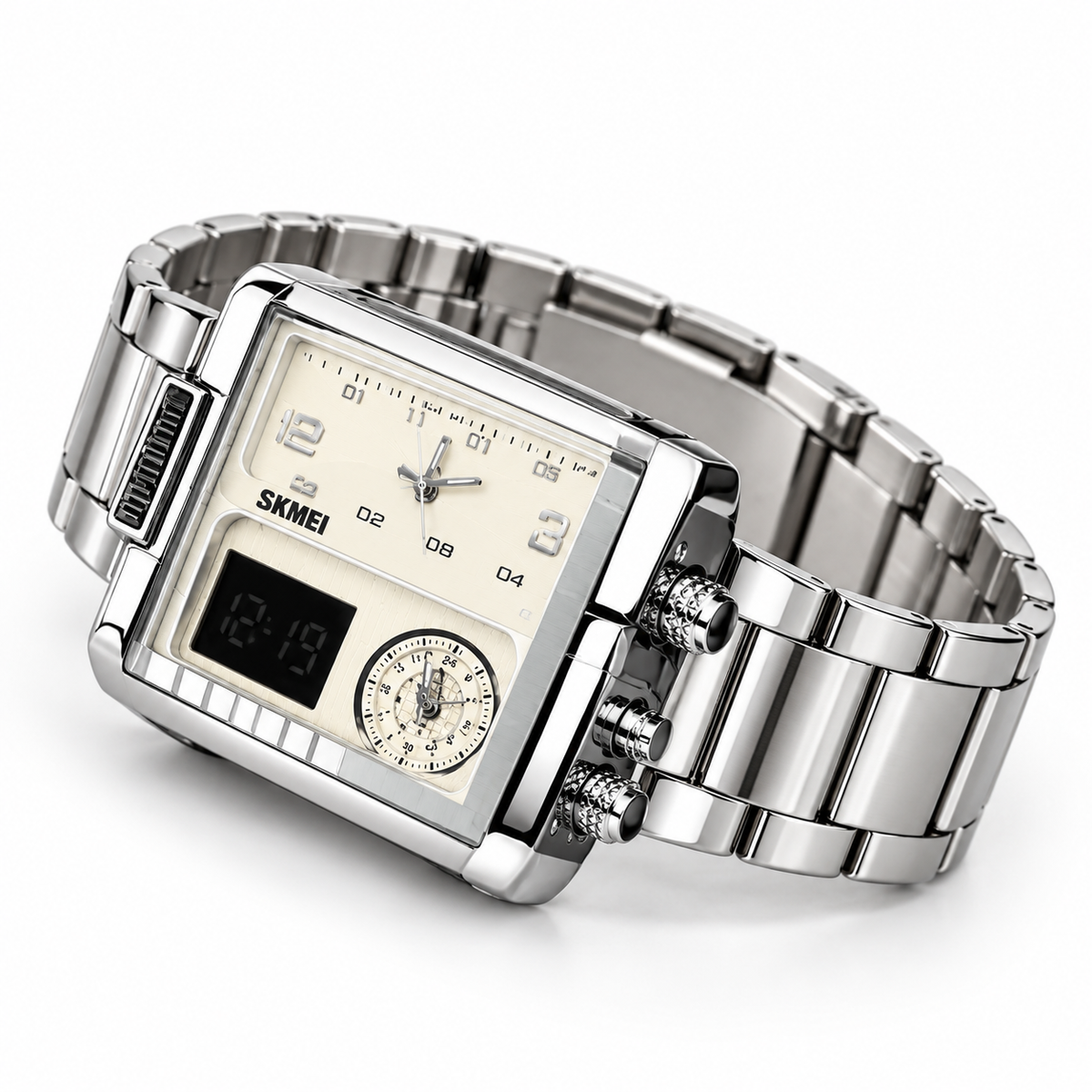 RELOJ SKMEI 1584 Triple Hora Hombre