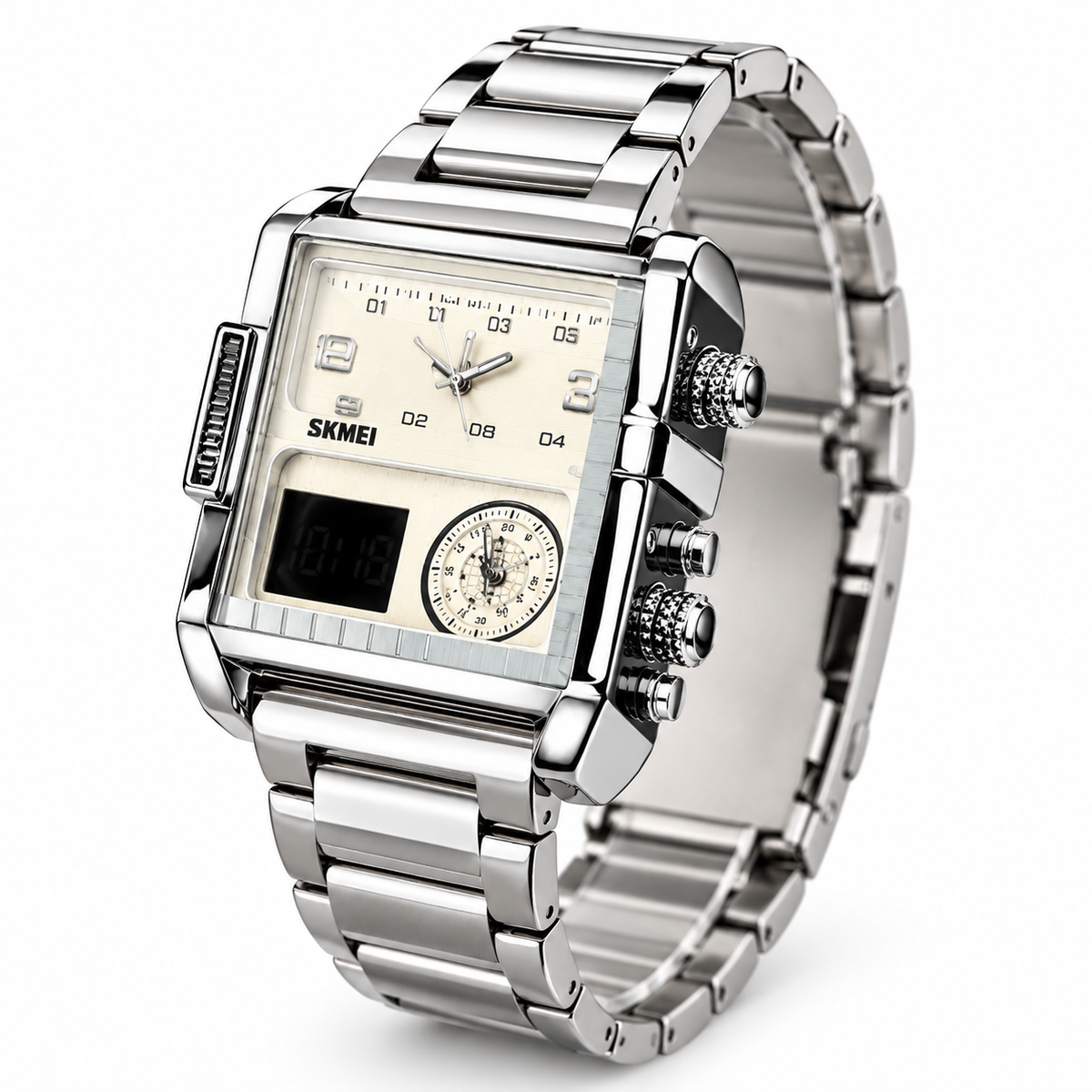 RELOJ SKMEI 1584 Triple Hora Hombre